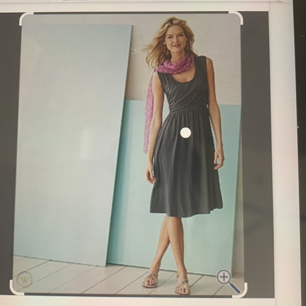Garnet Hill Veranda Knit dress. Size 4, EUC.